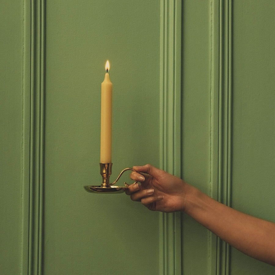 Trudon Dutch Candlestick Gold-Plated - Accessories - $78