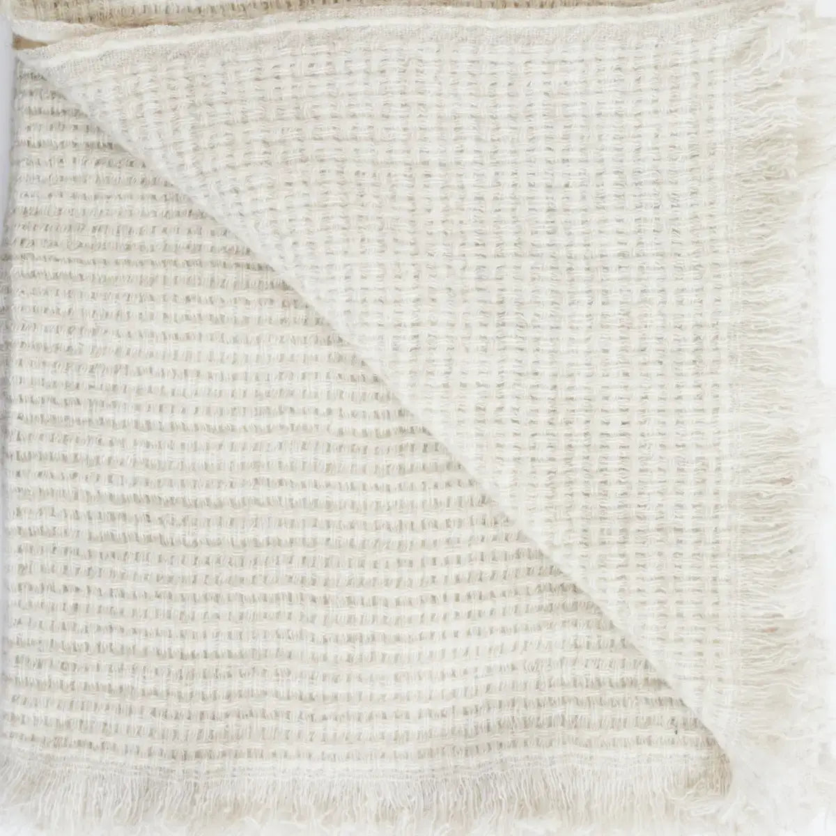 Tuin Throw - Lt. Grey/Cream - Teixidors - $1,355