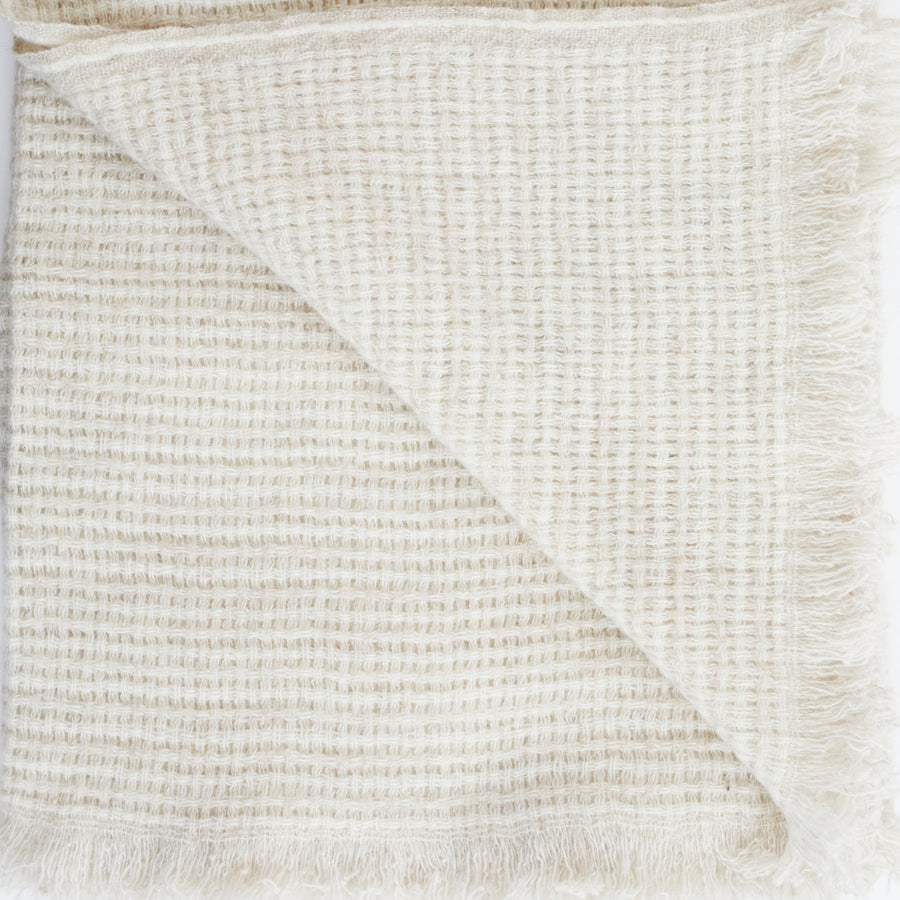 Tuin Throw - Lt. Grey/Cream - Teixidors - $1,355