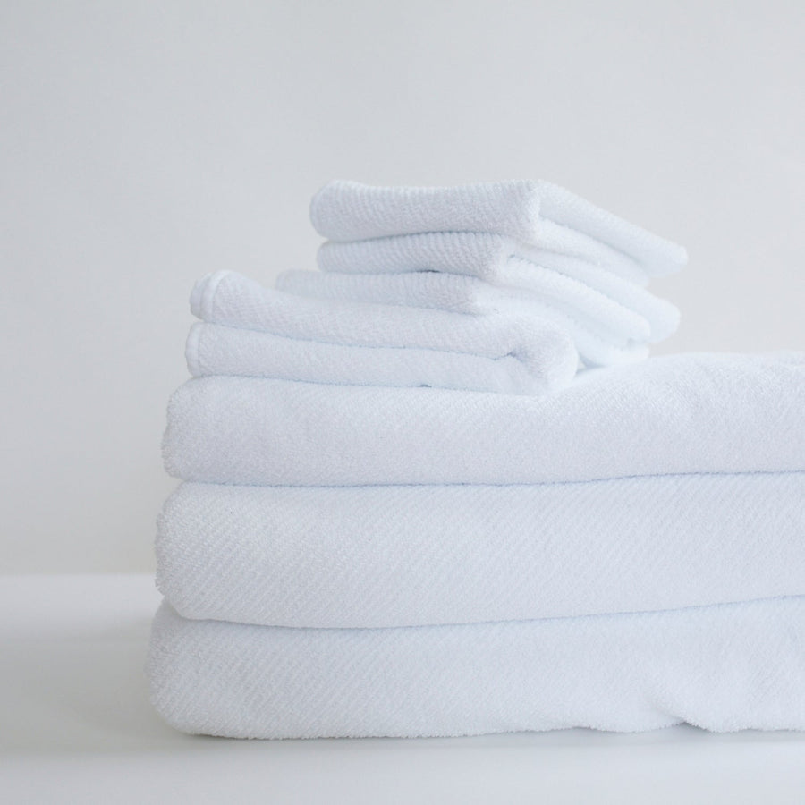 Twill Towels - White - Abyss & Habidecor - Bath - $23