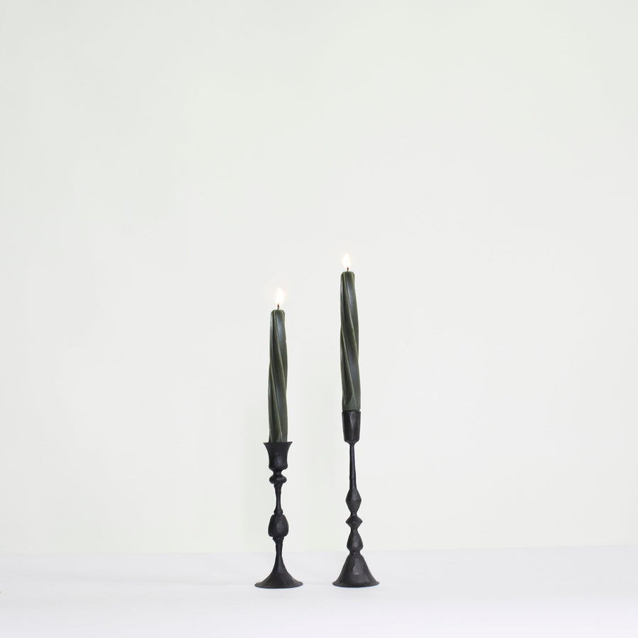 Twist Beeswax Tapers 9’’ - antique - Greentree Home Candle - Fragrance - $23