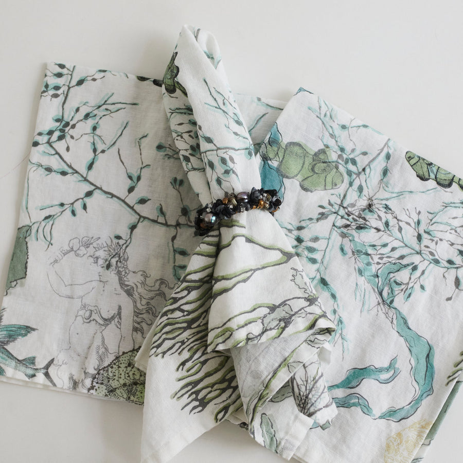 Verde Napkin Set/4 - 18’’ x - Garnier Thiebaut - Table - $120