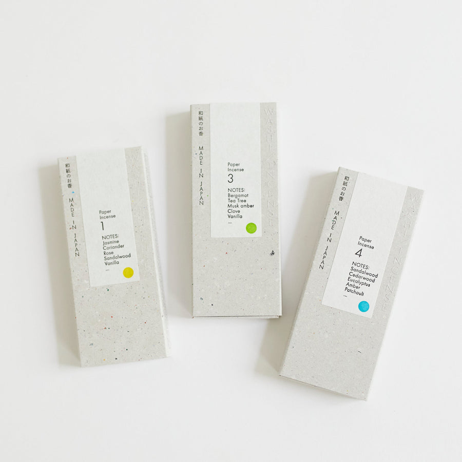 Washi Paper Incense Strips #3 Deep Citrus Morihata International Ltd. Co. Fragrance $17
