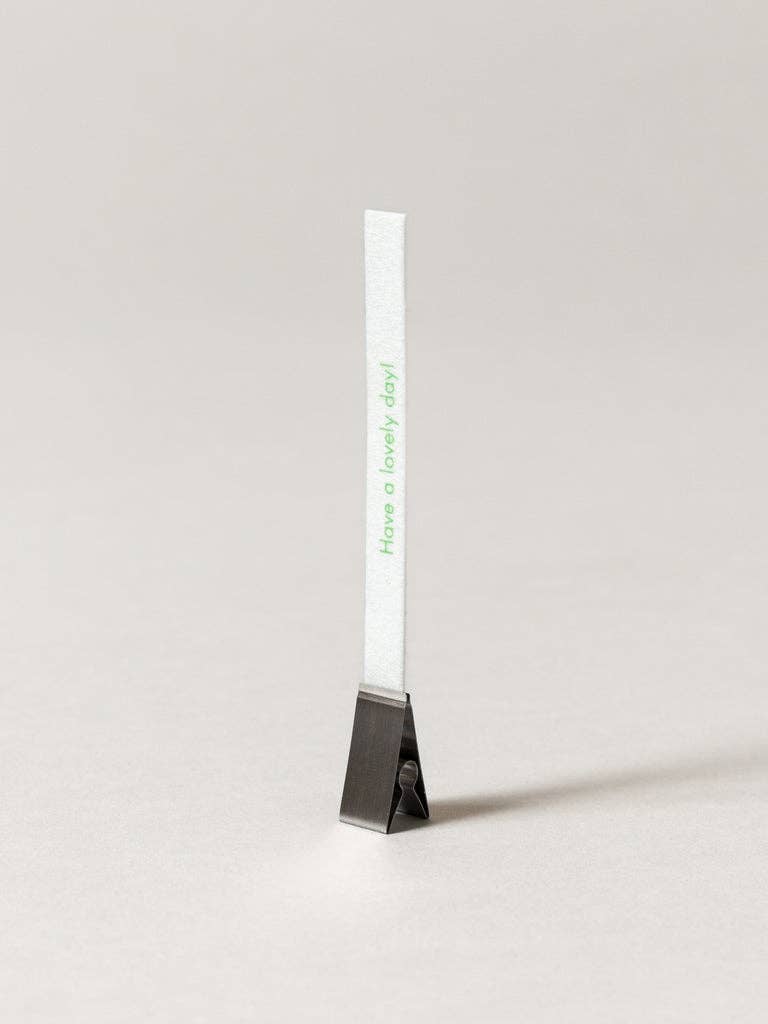 Washi Paper Incense Strips #3 Deep Citrus Morihata International Ltd. Co. Fragrance $17