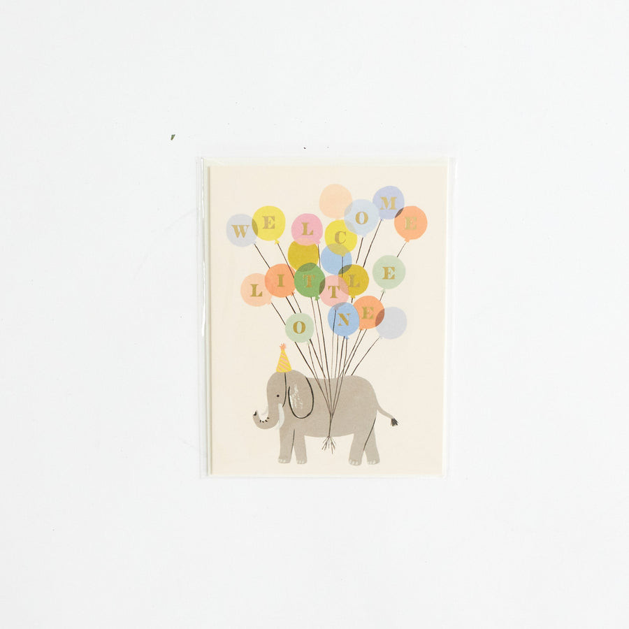 Welcome Elephant Card - Rifle Paper Co. Cards $6