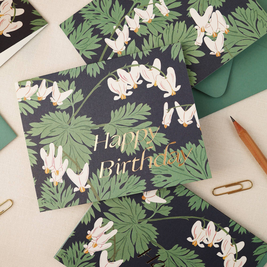 WOOD FLORA | birthday card - Botanica Paper Co. - Cards - $6.50