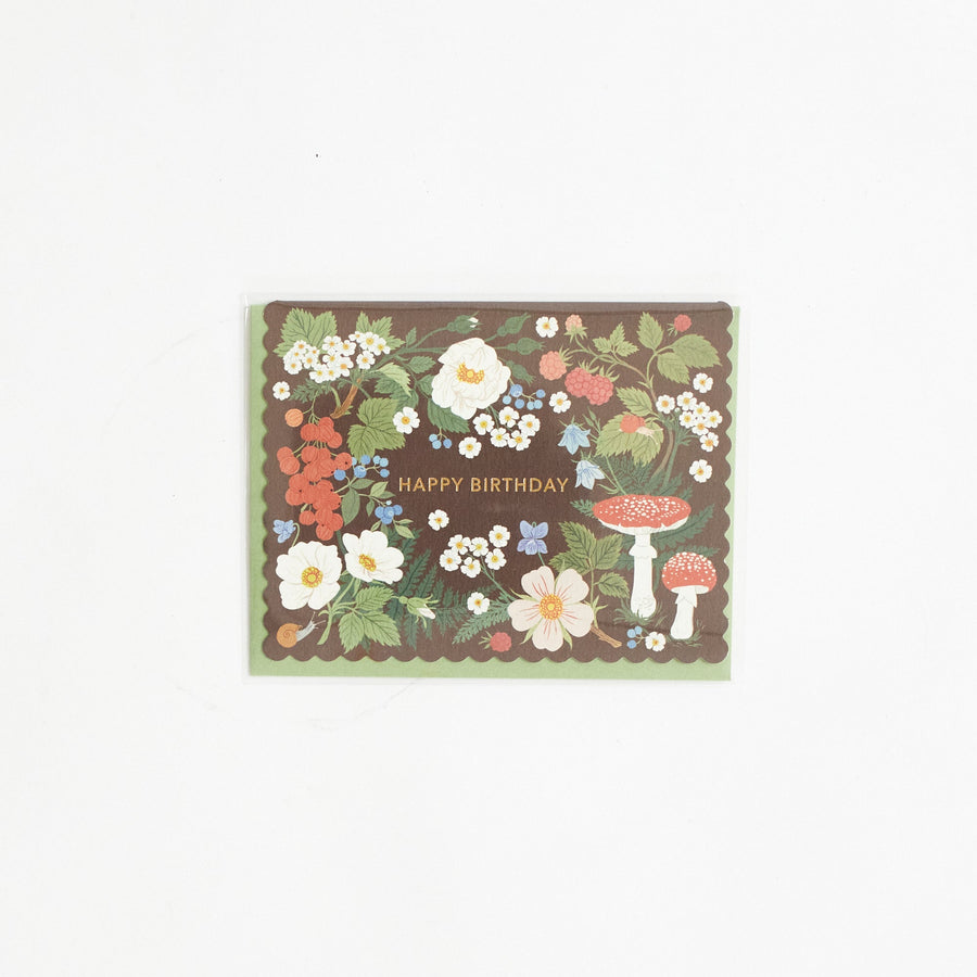 Woodland Birthday Card - Botanica Paper Co. - Cards - $6