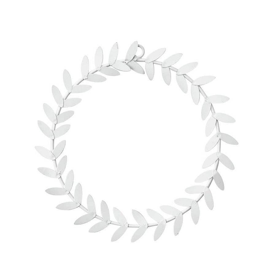 Wreath Olive Ornament - Fog Linen Work - Holiday - $18