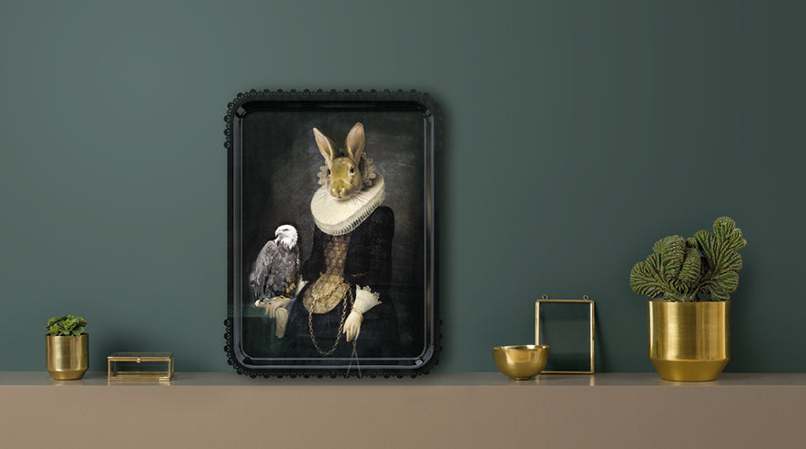 Zhao Les Majestueux Portrait Tray - 24’ x 18’ - Ibride - Accessories - $232