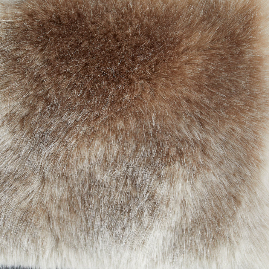 Couture Faux Fur Throw - Grand - 60 x 86 / Champagne Mink - Fabulous Furs - $425