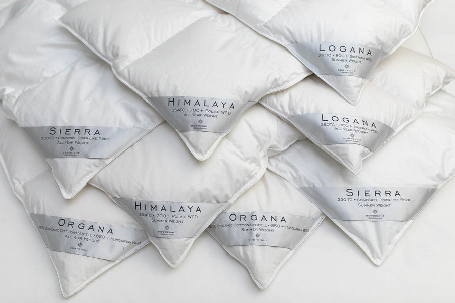 Himalaya Down Comforters - Downright Bedding $752
