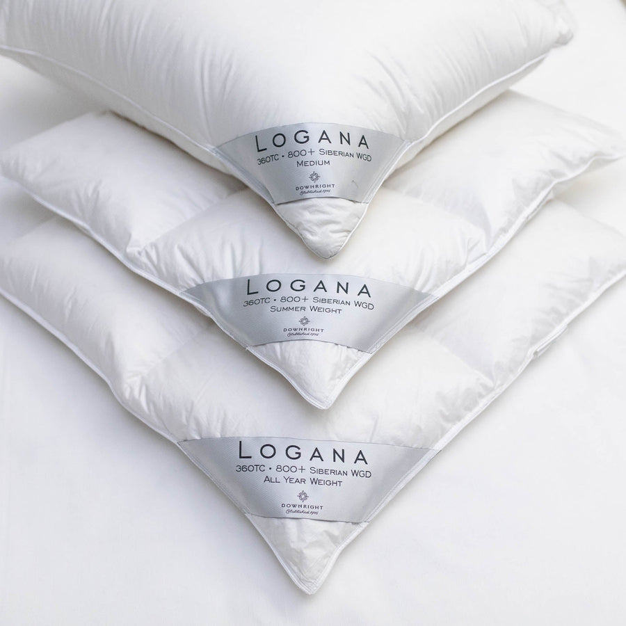 Logana Down Comforters - Downright Bedding $1,447