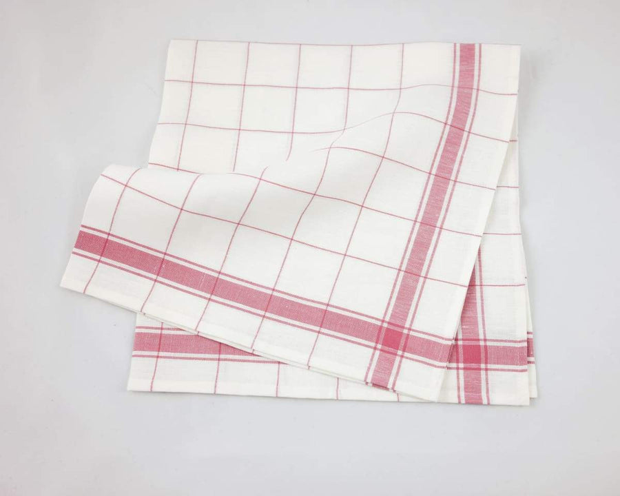 Parma Tea Towel - Rose - Libeco - Table - $36